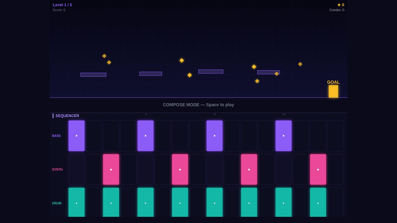 Echoarcade Rhythm Quest - in-game thumbnail
