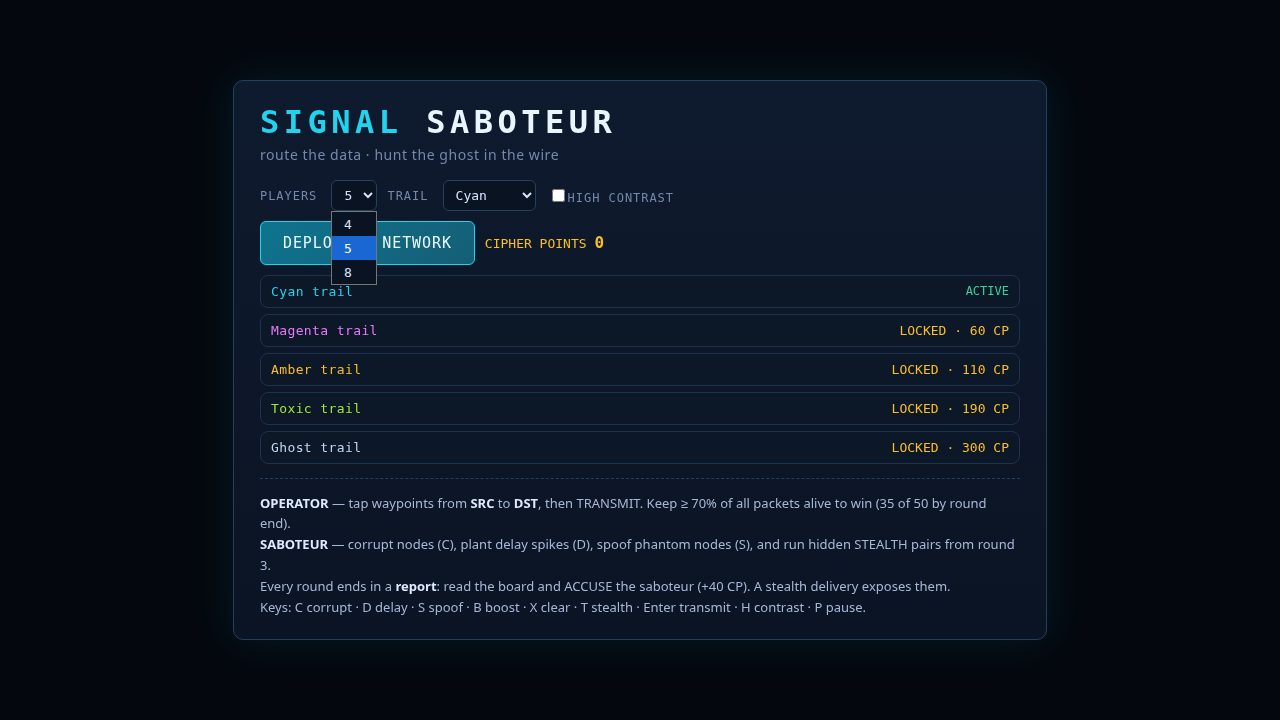 Signal Saboteur - in-game thumbnail